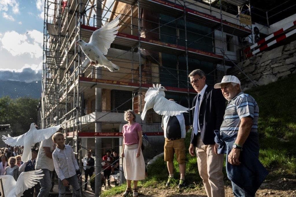 Ein Blick hinter die Kulissen: Fotos vom Richtfest