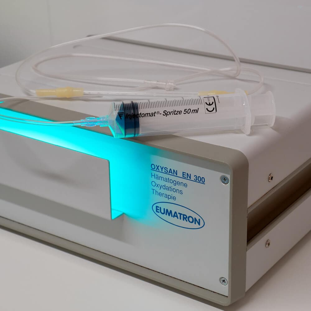 Trattamento del sangue con raggi ultravioletti (UVB)