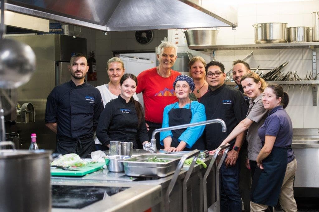 Ospite della Swissmountainclinic: uno chef di prim'ordine